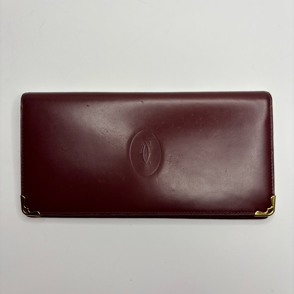 Cartier Leather Long Wallet